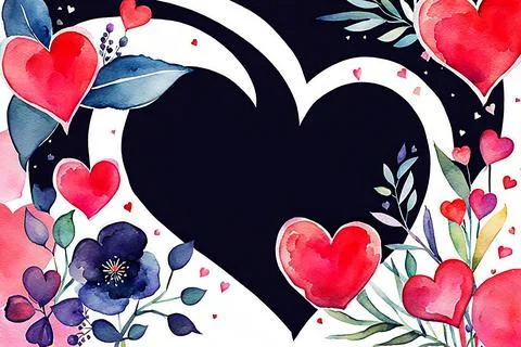 Abstract Valentine frame, border background, valentine texture. Love concep.. Stock-Fotos