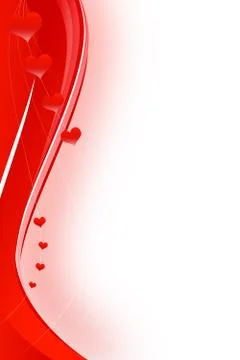 Abstract Valentines Day background Stock Illustration