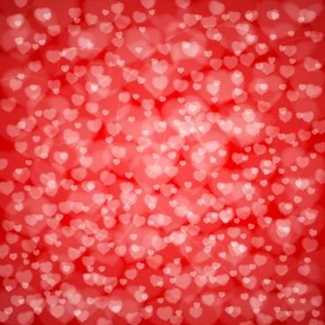 Abstract Valentine's Day background Stock Illustration