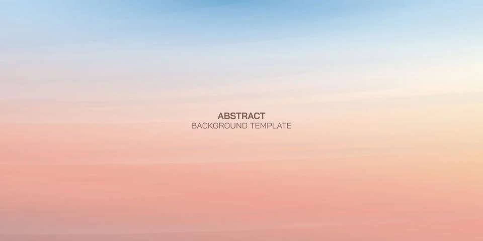 Abstract vanilla sky background vector illustration. Sunset background. Stock Illustration