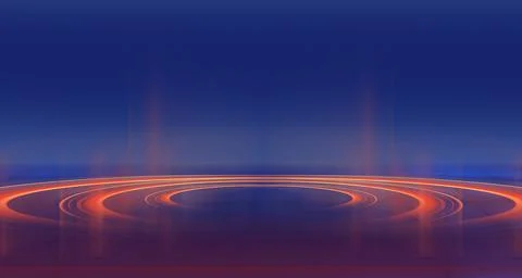 Abstract vast empty background with growing multiple  concept series Stock Illustration