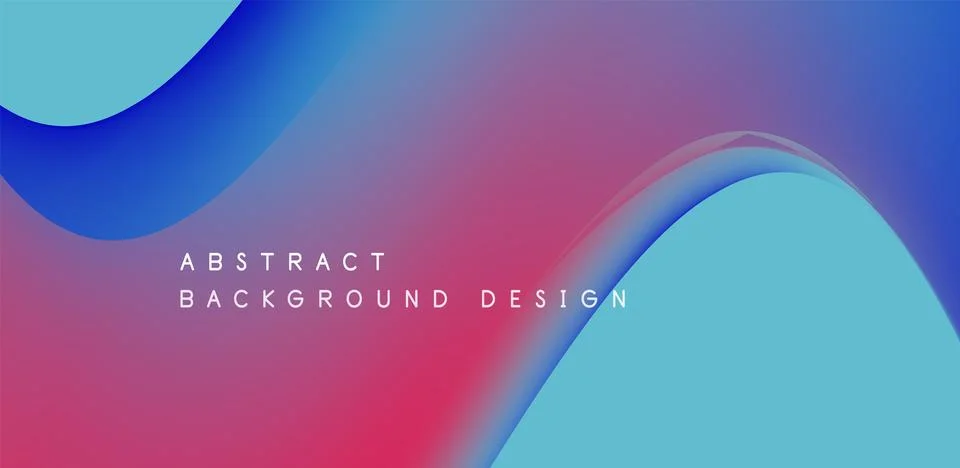 Abstract vector backdrop with fluid, geometric elements. Harmonious blend of Illustrazione stock