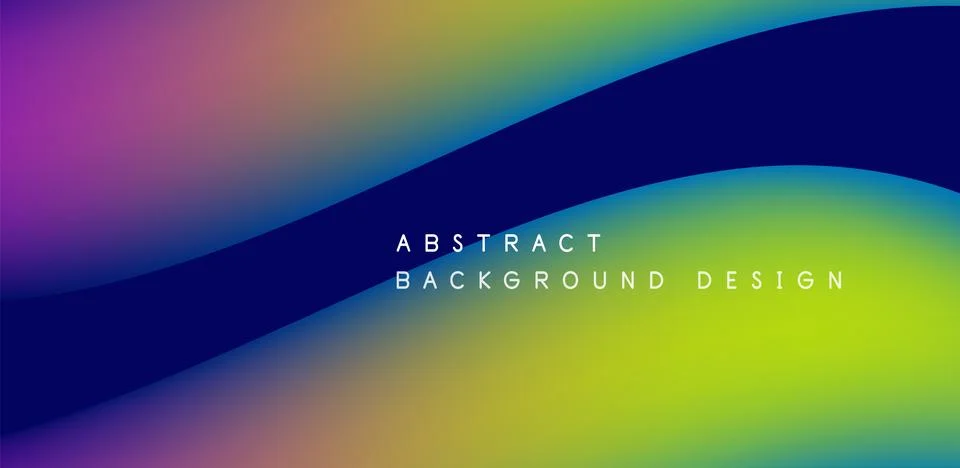 Abstract vector backdrop with fluid, geometric elements. Harmonious blend of Illustrazione stock