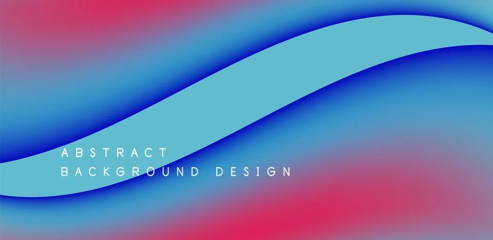 Abstract vector backdrop with fluid, geometric elements. Harmonious blend of Illustrazione stock