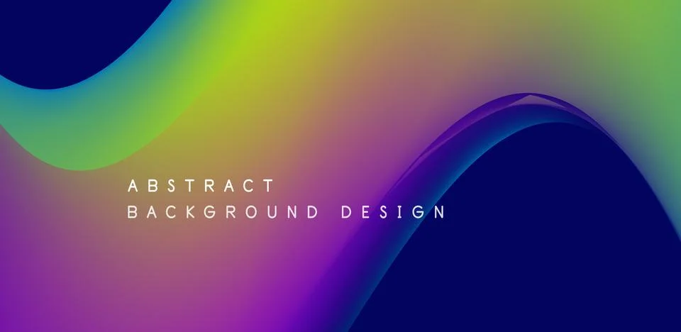 Abstract vector backdrop with fluid, geometric elements. Harmonious blend of Illustrazione stock