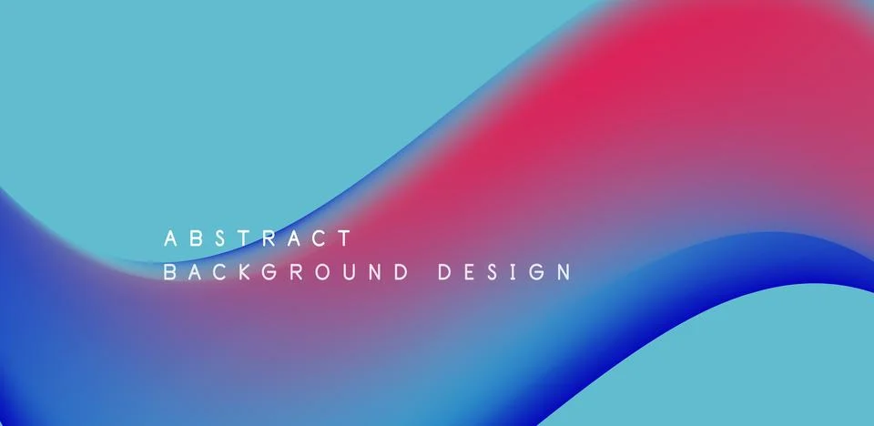 Abstract vector backdrop with fluid, geometric elements. Harmonious blend of Illustrazione stock