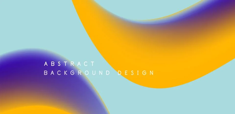 Abstract vector backdrop with fluid, geometric elements. Harmonious blend of 库存插图