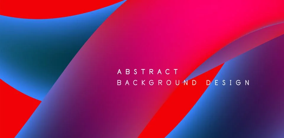 Abstract vector backdrop with fluid, geometric elements. Harmonious blend of Illustrazione stock