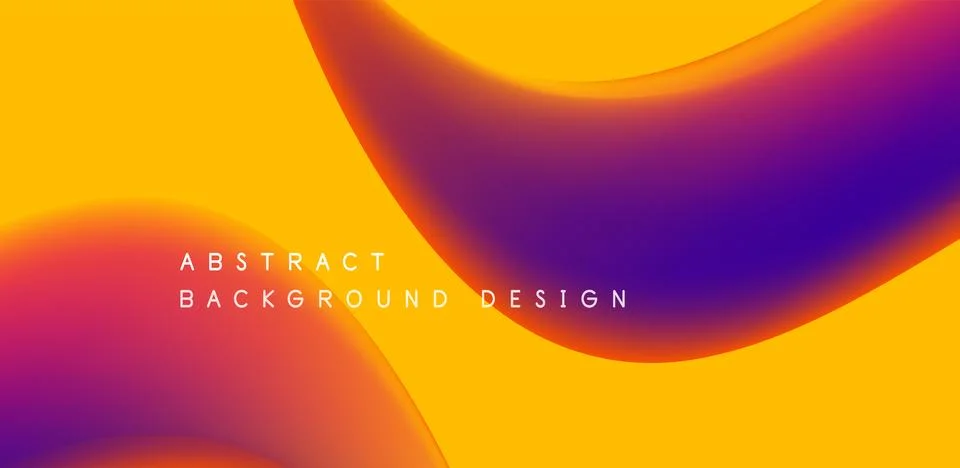 Abstract vector backdrop with fluid, geometric elements. Harmonious blend of Illustrazione stock