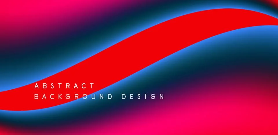 Abstract vector backdrop with fluid, geometric elements. Harmonious blend of Illustrazione stock