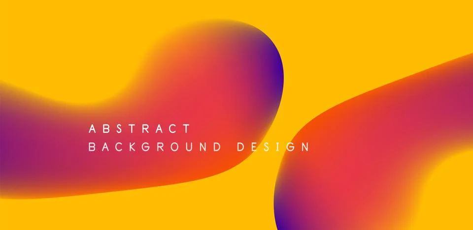 Abstract vector backdrop with fluid, geometric elements. Harmonious blend of Illustrazione stock