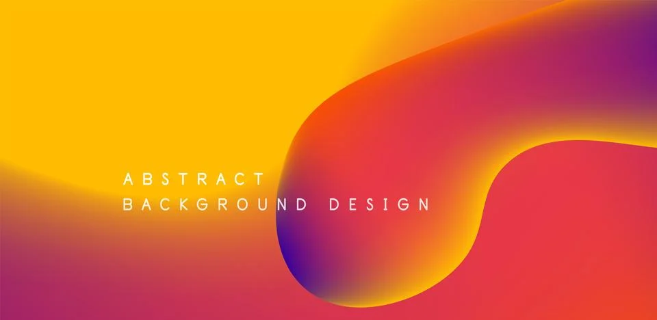 Abstract vector backdrop with fluid, geometric elements. Harmonious blend of Illustrazione stock