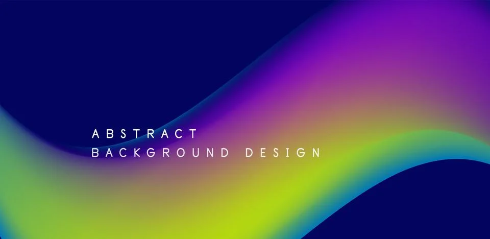 Abstract vector backdrop with fluid, geometric elements. Harmonious blend of Illustrazione stock