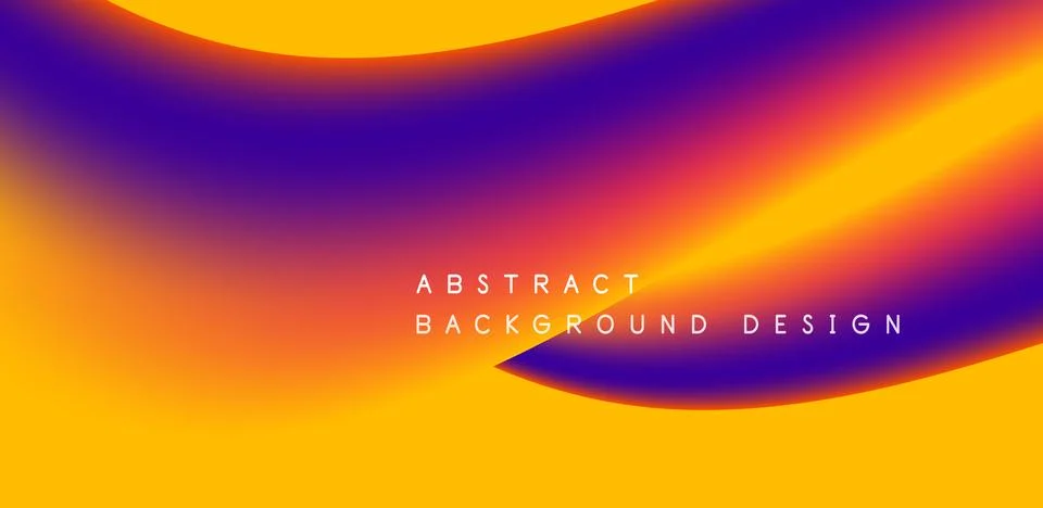 Abstract vector backdrop with fluid, geometric elements. Harmonious blend of Illustrazione stock