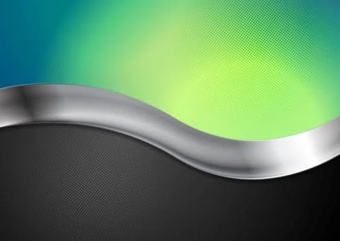 Abstract vector background Abstract vector background with silver wave Cop... 스톡 사진