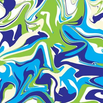 Abstract vector background, acrylic fluid art imitation. Pastel colors, liquid p Illustrazione stock