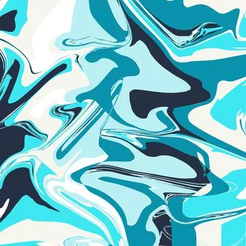 Abstract vector background, acrylic fluid art imitation. Pastel colors, liquid p Stock Illustration
