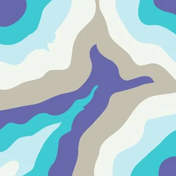 Abstract vector background, acrylic fluid art imitation. Pastel colors, liquid Stock Illustration