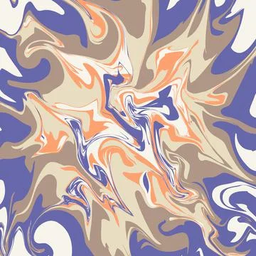 Abstract vector background, acrylic fluid art imitation. Pastel colors, liquid Stock Illustration