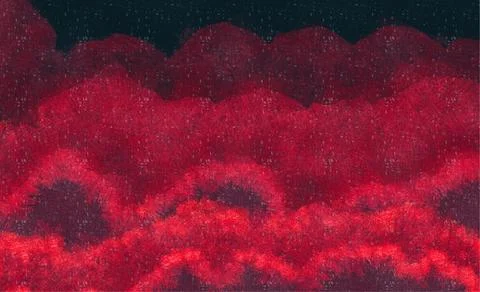 Abstract Vector Background with Acrylic Painting Artwork Stock Illustration