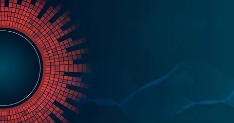 Abstract vector background banner design in vibrant color. Web banner desig.. Stock Illustration