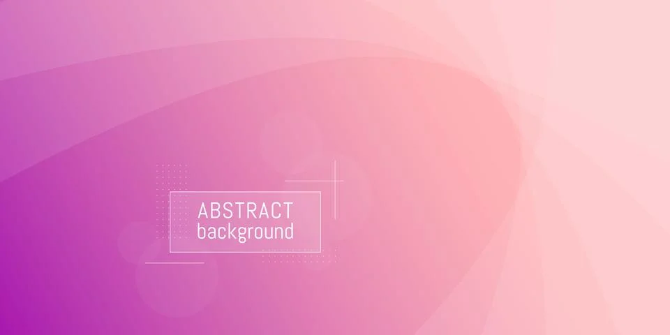 Abstract vector background. Beautiful waves. Violet light pink gradient. Stock Illustration