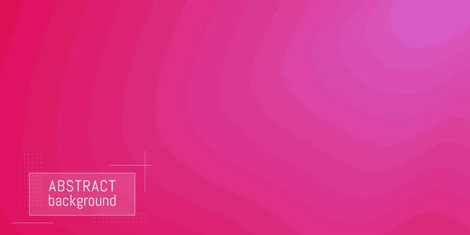 Abstract vector background. Beautiful waves. raspberry red gradient. Stock Illustration