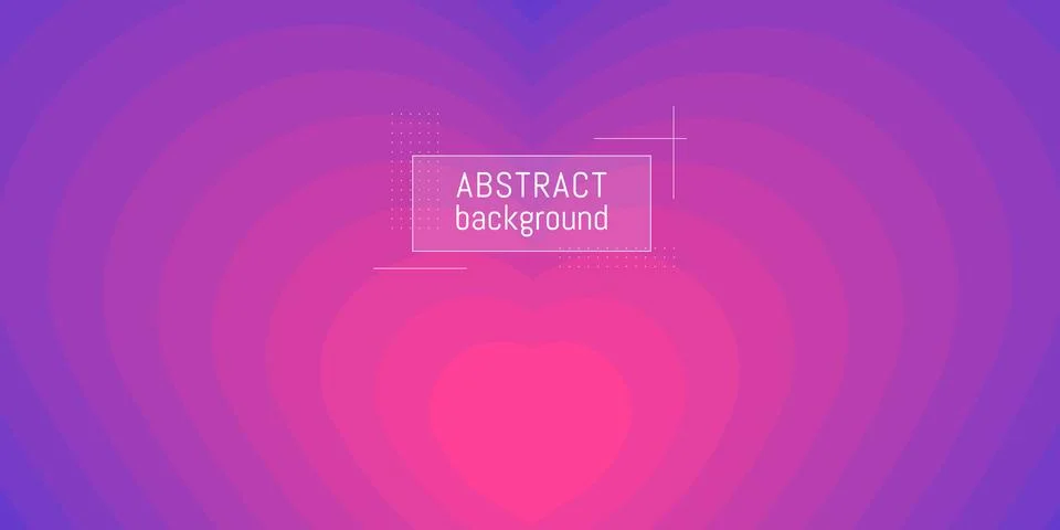 Abstract vector background. Beautiful waves.Purple pink gradient. Stock Illustration
