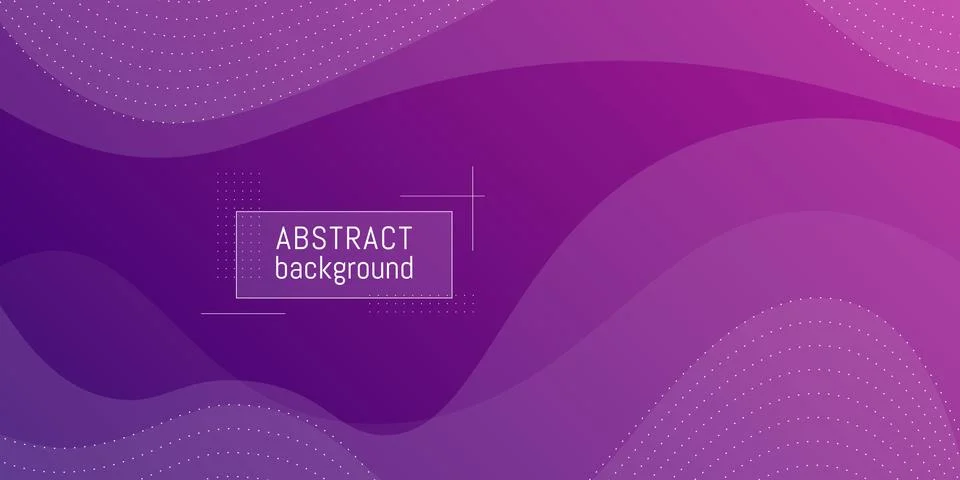 Abstract vector background. Beautiful waves.Violet crimson gradient. Stock Illustration