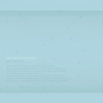 Abstract vector background. Blue infographic network pattern. Sample text 스톡 일러스트