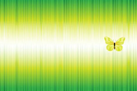 Abstract vector background with butterfly Stock Illustration