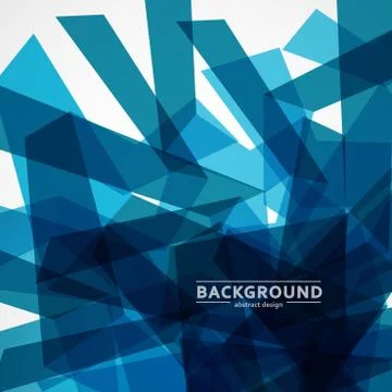 Abstract vector background of chaotic shapes eps Stock Illustration