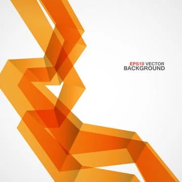 Abstract vector background of chaotic shapes eps Stock Illustration