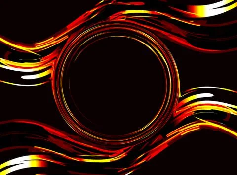Abstract Vector Background. Circle. Vector EPS 10. Stock Illustration