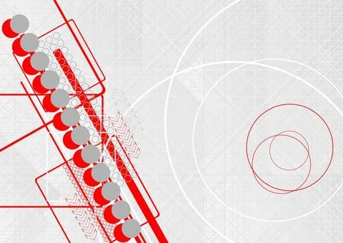 Abstract vector background with circles and arrows Abstract vector backgro... Foto stock