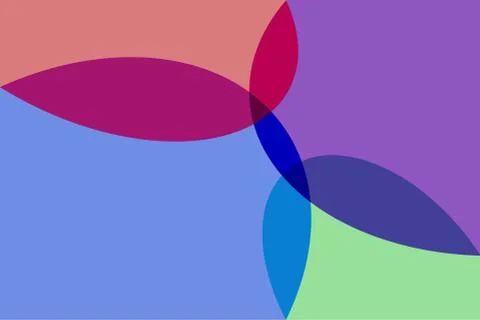 Abstract vector background, with circles, waves, roundness and curves shapes. Stock Illustration