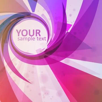Abstract vector background, colorful elements - editable eps10 스톡 일러스트