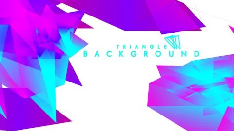 Abstract vector background with colorful gradient Stock Illustration