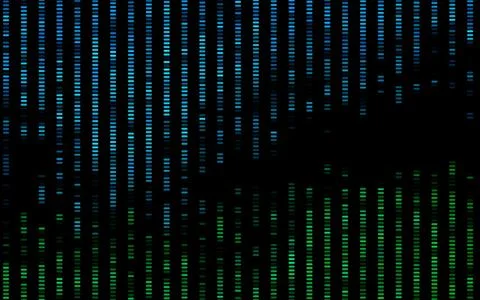 Abstract vector background with colorful gradient. Illustrazione stock