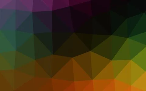 Abstract vector background with colorful gradient. Illustrazione stock