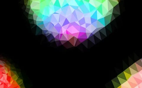 Abstract vector background with colorful gradient. Illustrazione stock