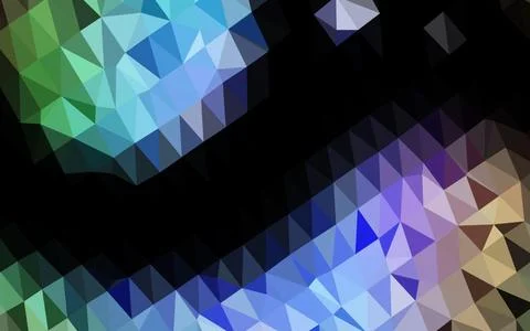 Abstract vector background with colorful gradient. Illustrazione stock