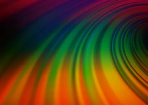 Abstract vector background with colorful gradient. Illustrazione stock