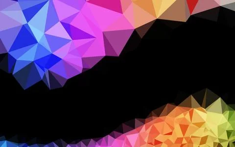 Abstract vector background with colorful gradient. 스톡 일러스트
