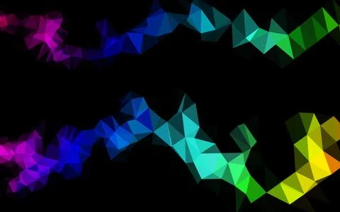 Abstract vector background with colorful gradient. Illustrazione stock