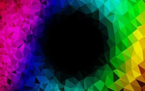 Abstract vector background with colorful gradient. Stock Illustration