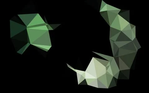 Abstract vector background with colorful gradient. Illustrazione stock