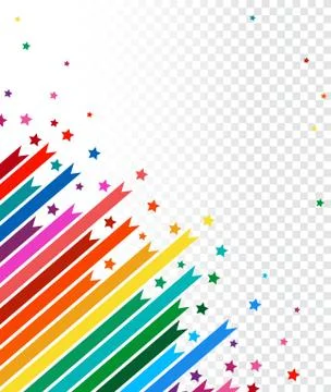 Abstract vector background. colorful rainbow line Stock Illustration