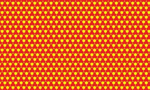 Abstract vector background with colorful seamless pattern of dots and shapes Stock Illustration