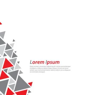 Abstract vector background. colorfully triangle flow - twister. modern and so Stock Illustration